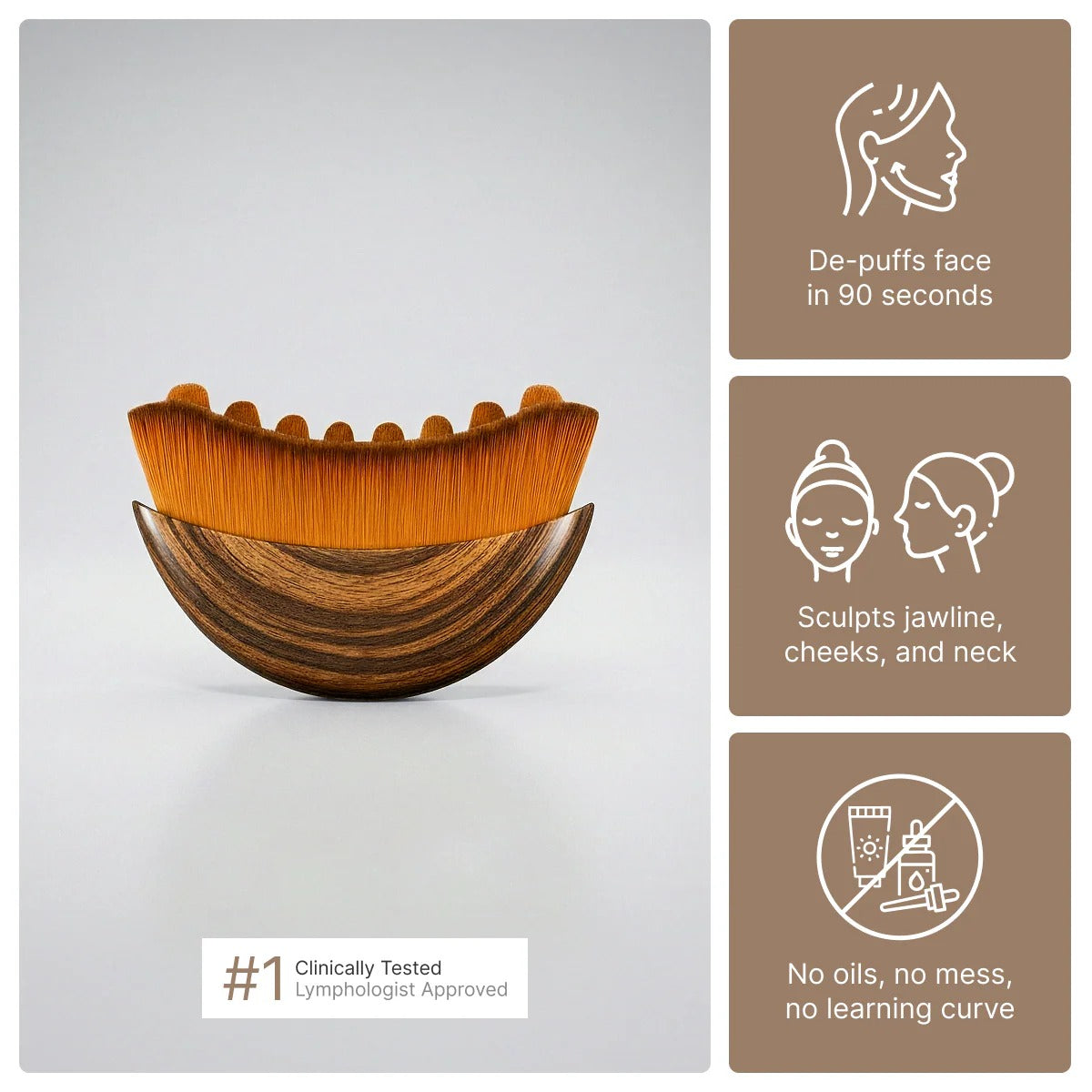 Sculpt+ Lymphatic Contour Brush